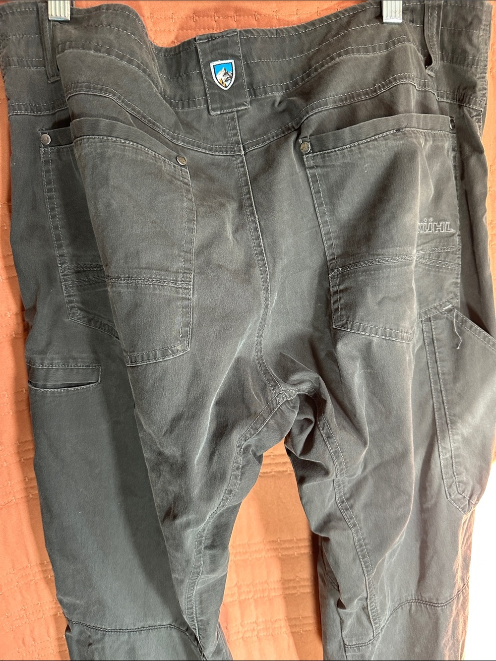 Kuhl Men's Dark Olive Cargo Pants - Picture 6 of 6